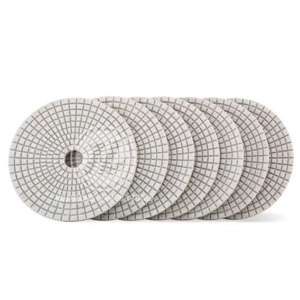 3'INCH / 4'INCH/ 5'INCH /6'INCH / 7'INCH Wet/Dry Diamond Polishing Metal Bond Pads Flexible Diamond Polishing Pads