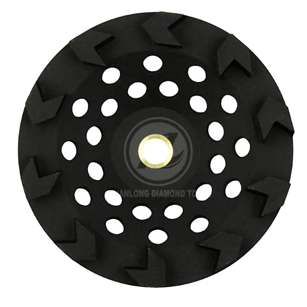 Arrow Segment Diamond Cup Wheel/Concrete Grinding Disc