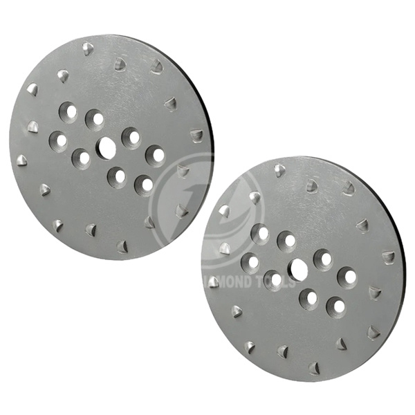 HuanLong 10 inch Blastrac PCD Scraper Diamond Grinding Plate Disc for Coating Removal