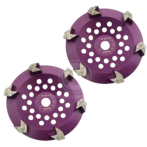 Arrow Segment Diamond Grinding Wheel For Concrete Stone Grinding