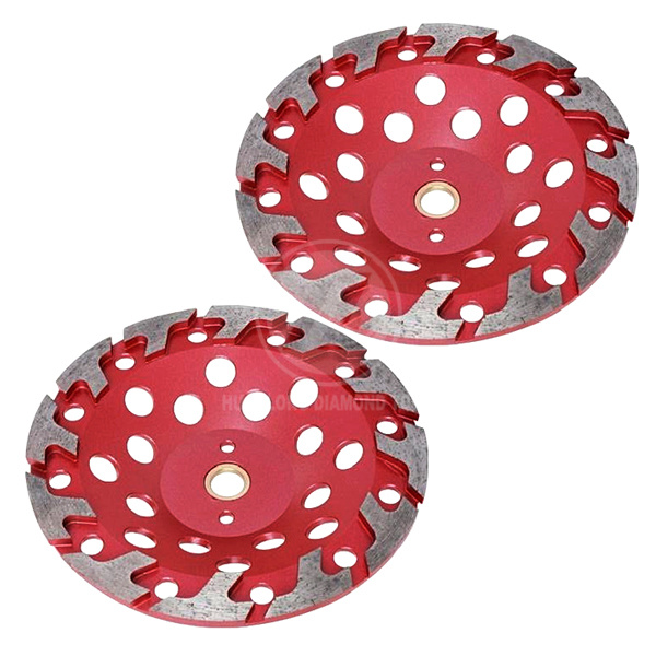 T Segment Diamond Grinding Wheel For Concrete Stone Grinding