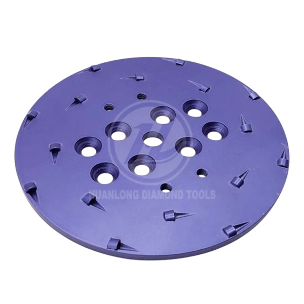 250mm PCD Grinding disc/ Abrasive Grinding plate/ Concrete Grinding Wheels for Epoxy Paint Removal Concrete