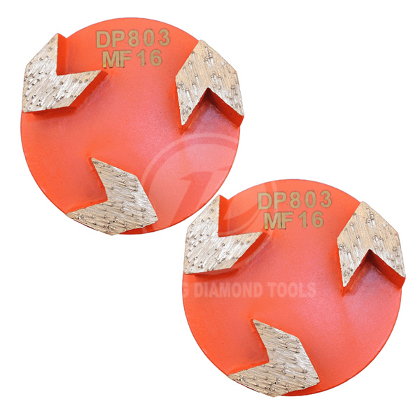 Abrasive Block Diamond Grinding Plugs for Floorex Floor Grinder