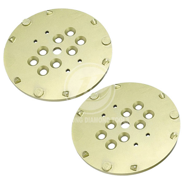 10 Inch PCD Grinding Plate/ Abrasive Grinding plate For Blastrac Machine/ Epoxy Paint Removal Concrete