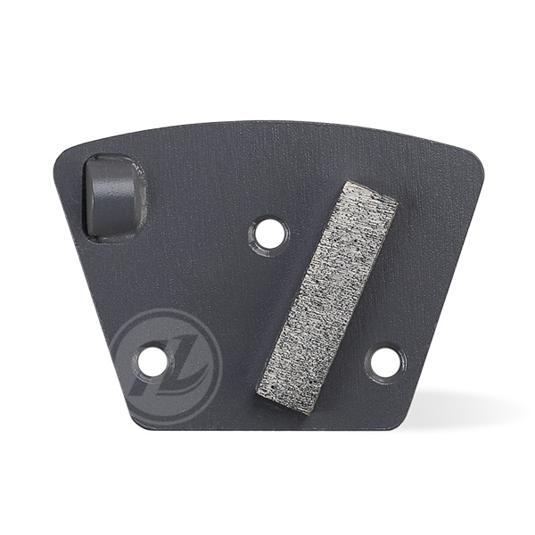 PCD Trapezoid Sase Diamond Grinding Shoes with one bar
