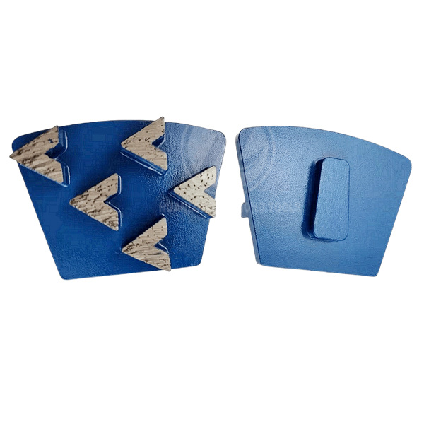 Redi-lock Arrow Diamond Metal Bond Grinding Segment/ Concrete Floor Grinding Tools For grinding machine