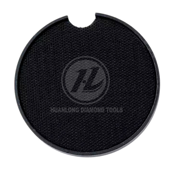 Quick change polishing pads adaptor fitted in Terrco Floor Grinder