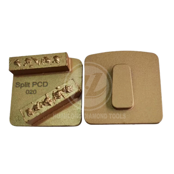 Алмазные шлифовальные башмаки Redi-Lock с 2 сегментами PCD PCD Diamond