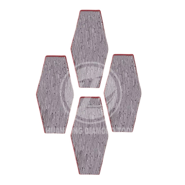 Meulage de meulage de segment de diamant de pièce d'outil de béton pour meuleuse de surface rugueuse de sol en béton