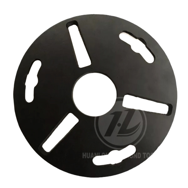Support d'adaptateur à changement rapide/connecteur de plaque de support de tampons en résine Husqvarna pour meuleuse de sol