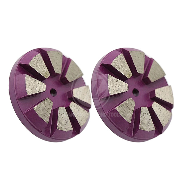 Diamant de meulage de béton Terrco de 3 pouces 80 mm à 8 segments