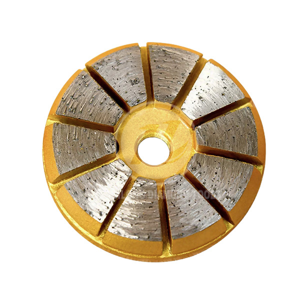 Disque de meulage diamanté de 3 pouces D80mm Meule à béton pour sol en béton et en terrazzo