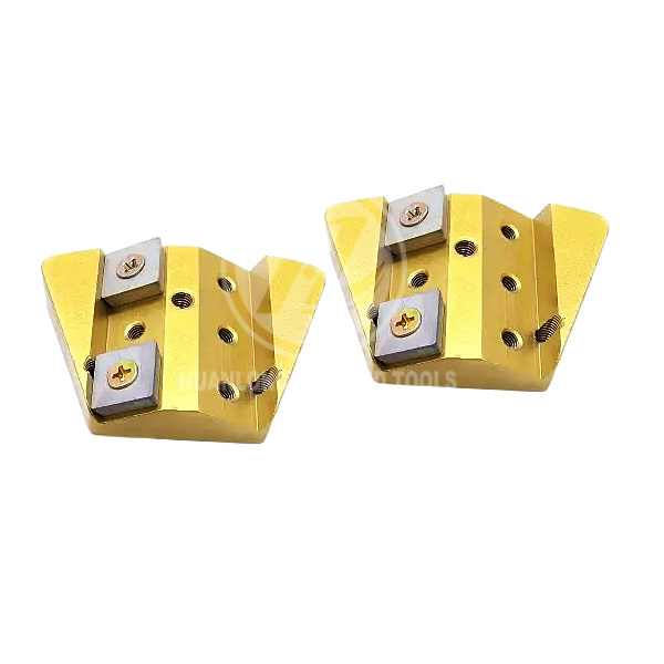 Outils diamantés de grattoirs en carbure de tungstène Lavina pour l'enlèvement de revêtement en béton