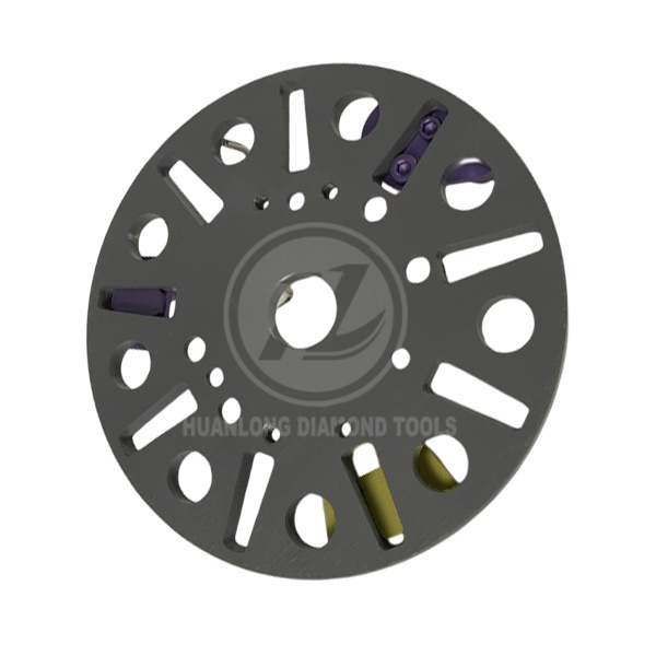 Plaque de conversion d'adaptateur de meuleuse de sol multifonction pour les diamants de meulage Redi Lock