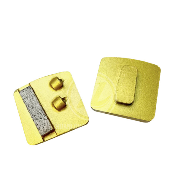 HuanLong Factory vend directement des patins de meulage 2x1/4 PCD/Diamond pour sol époxy