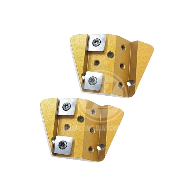 Outils diamantés de grattoir en carbure de tungstène trapézoïdal