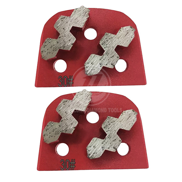 Thay đổi nhanh Double Snake Super Arrgressive Kim cương Đĩa mài Pad Cánh có lỗ 3x9mm cho Lavina