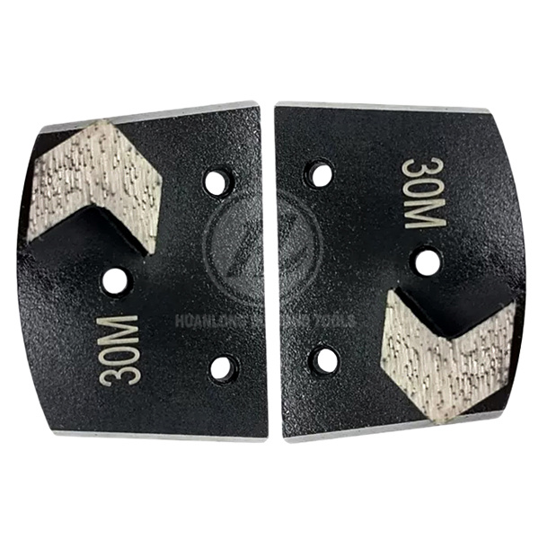 Segmento de retificação de seta Retificação de concreto Ligado de metal LAVINA Segmento de diamante