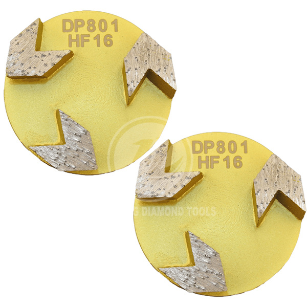 80 MM pijlsegment Floorex slijpgereedschap / diamantbetonslijppluggen