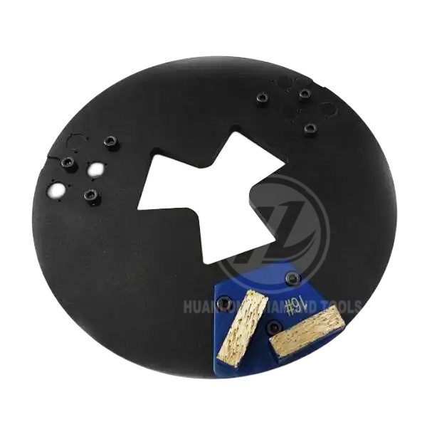 230mm metall snabbbytesplatta Golvanslutning Adapterplatta för golvslip