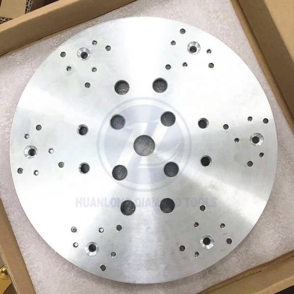Betongkvarn trapetsformad adapter /10 tum snabbbytesplatta