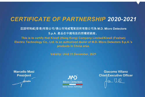 MD&Datalogic 2022 Proxy Certificate
