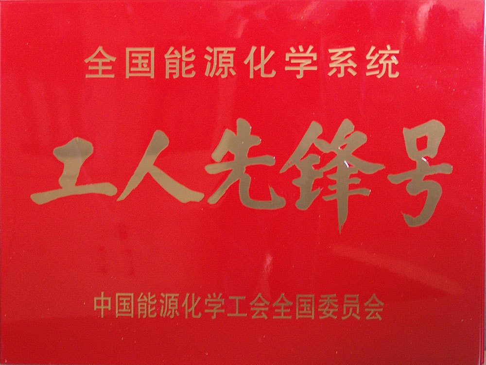 能化系统工人先锋号奖牌 能化系统工人先锋号奖牌