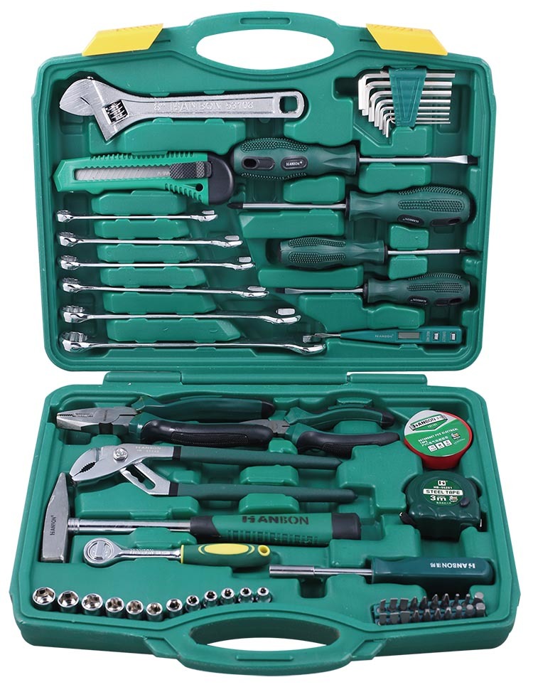 62pcs machine repair tools set