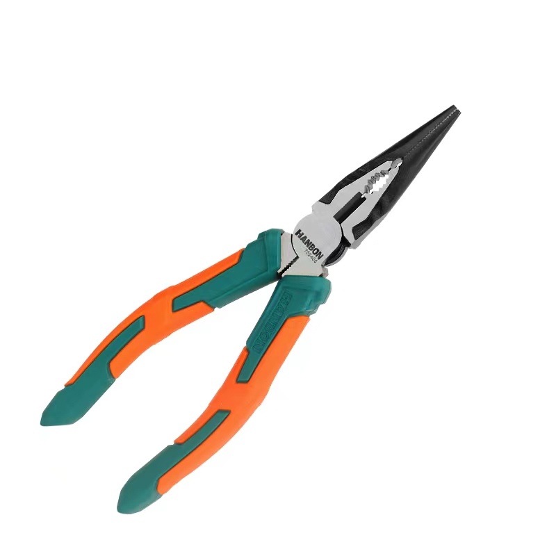 Double color long nose plier