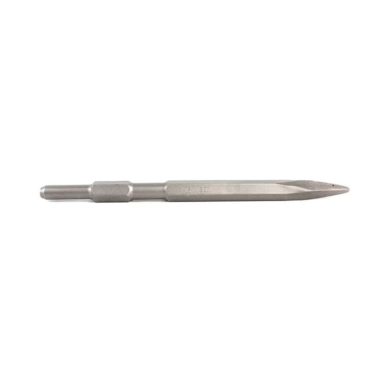 Demolition breaker hex point chisel