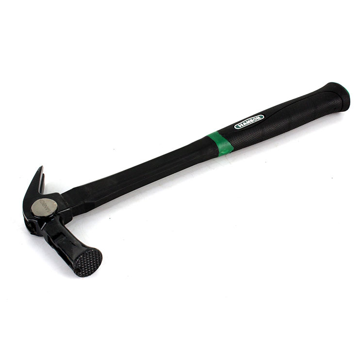 Triple wrapped plastic handle crane style sheep horn hammer