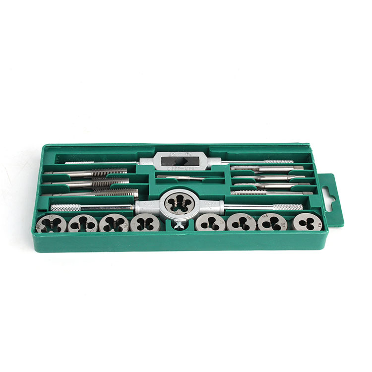 20pcs threading taps dies set