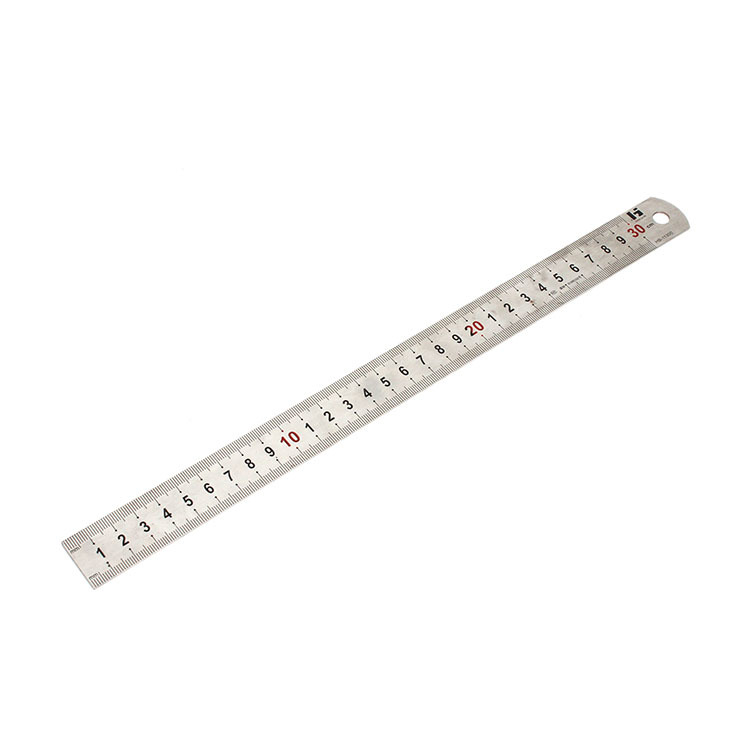 matt stainless steel ruler