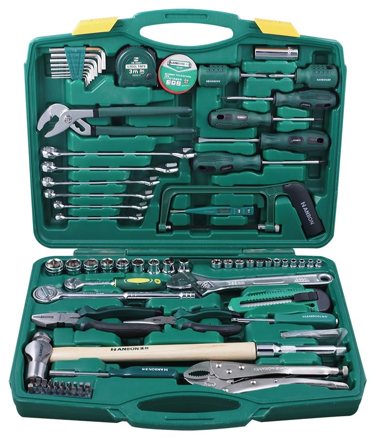 80pcs machine repair tools set