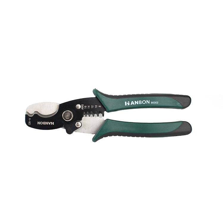 Wire stripping pliers