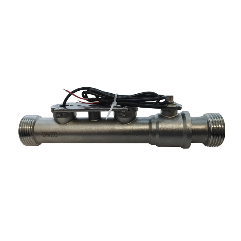 DN20 with valve Stainless steel ultrasonic water meter body