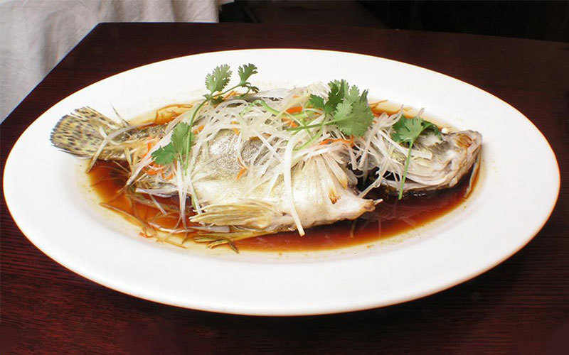 Steamed Osmanthus Fish