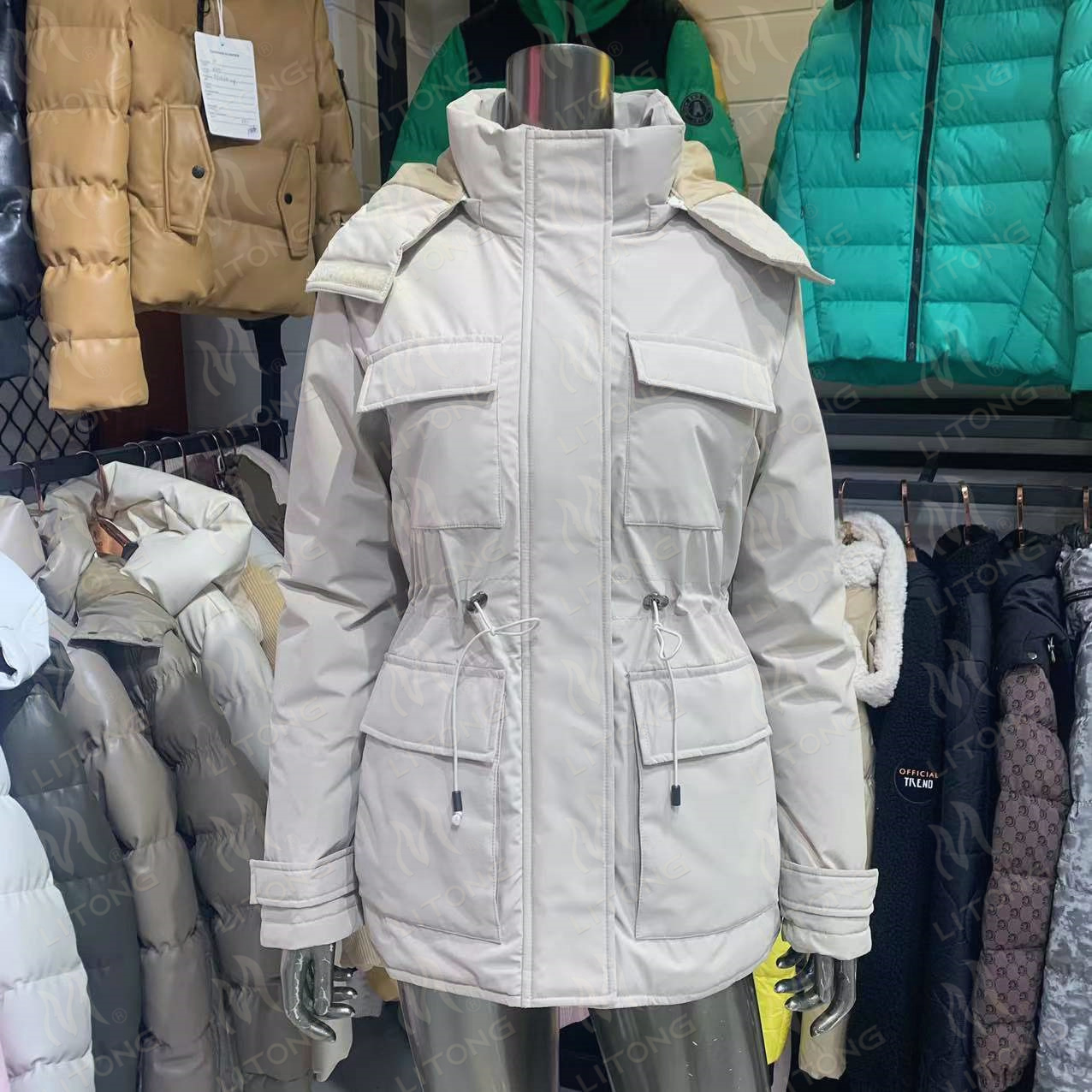 Woman winter business jacket