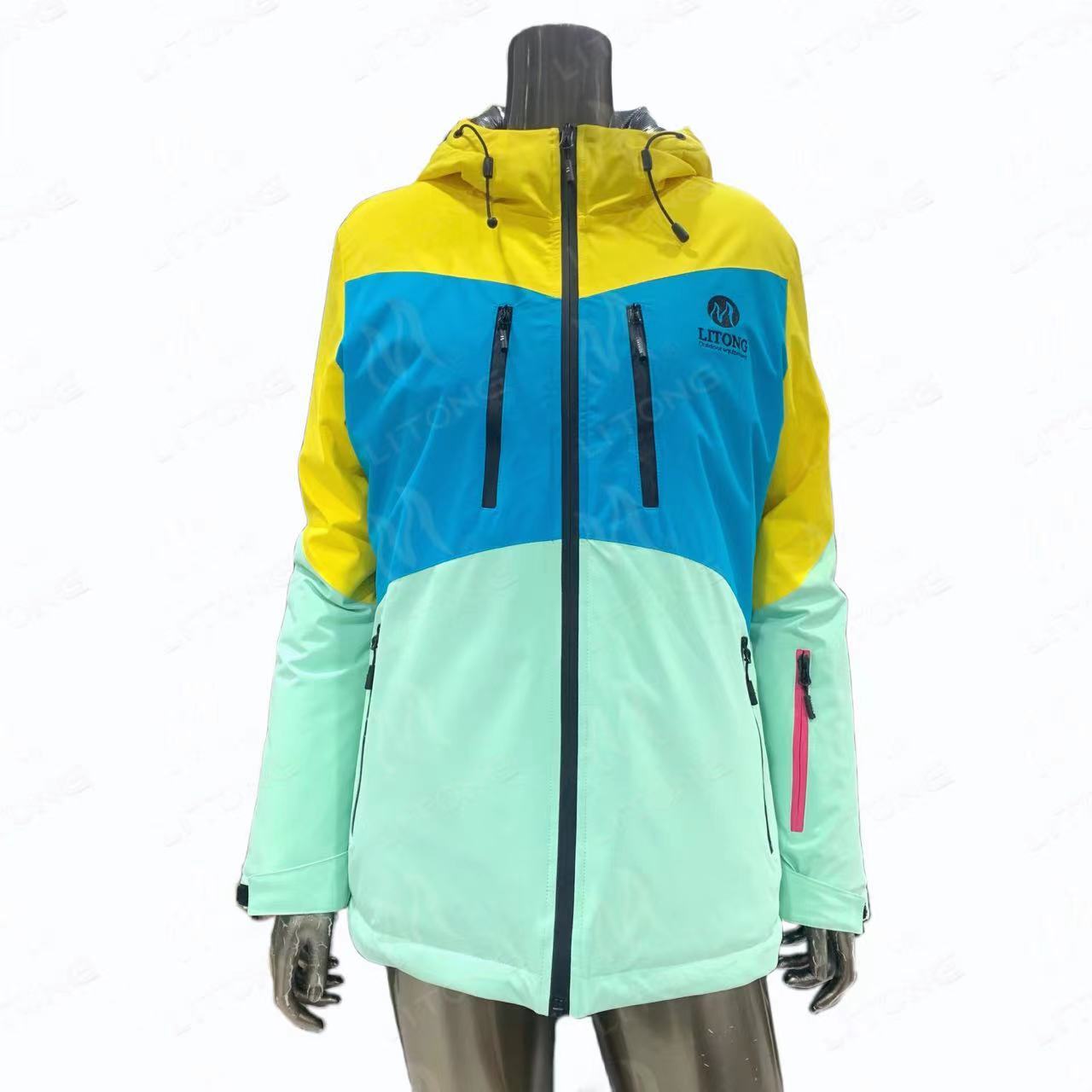 Woman winter ski jacket outdoor jacket