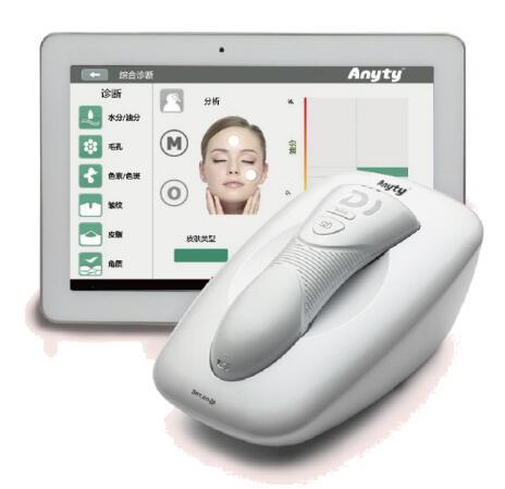 新款上市！爱美必备！Anyty便携式高性能皮肤检测管理系统