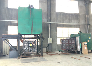 Heat treatment operation area