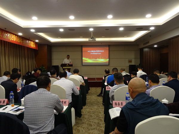 Nanjing regional company convened a working conference at the beginning of 2018