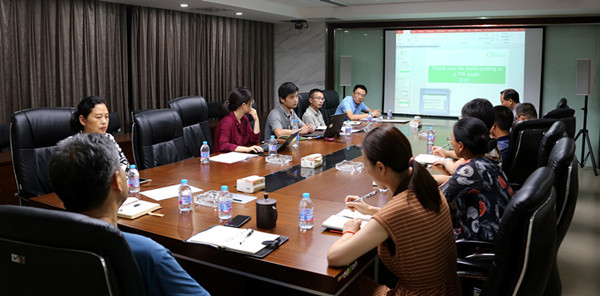 The group successfully completed the TFS follow-up audit of the world chemical industry.