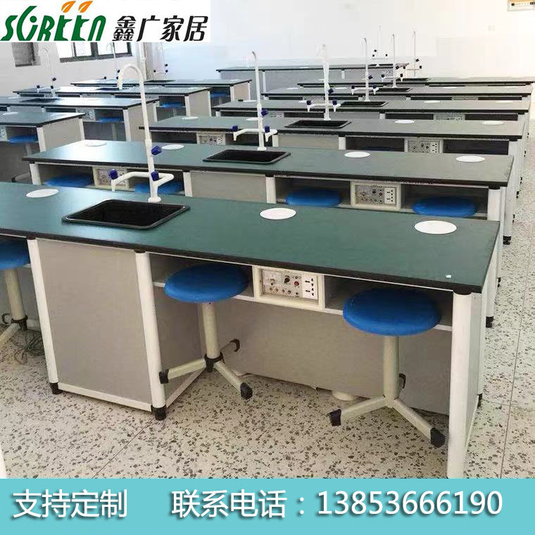 山東學生實驗桌，物理化學生物實驗室操作臺防靜電實驗工作臺