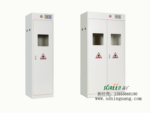 智能型含報(bào)警系統(tǒng)氣瓶柜