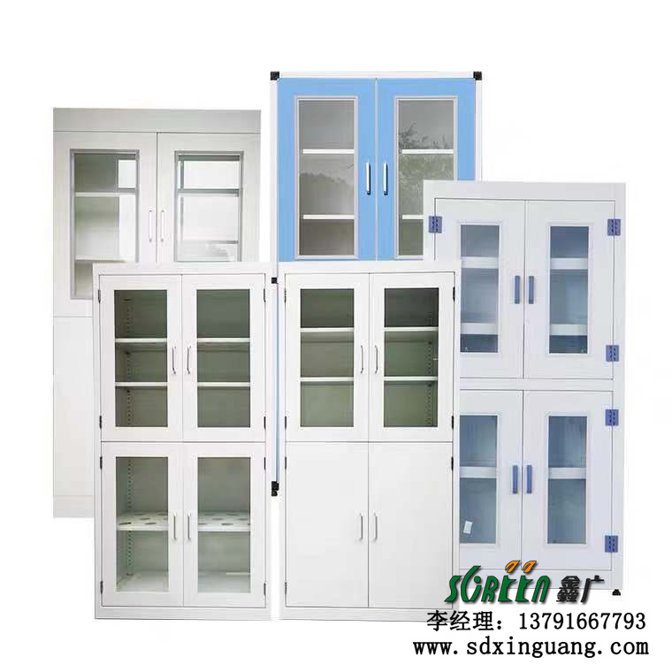 濰坊實(shí)驗(yàn)室藥品柜，器皿柜鋁木藥品柜pp試劑柜試驗(yàn)臺全鋼試劑柜