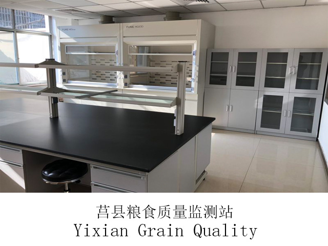莒縣糧食質(zhì)量監(jiān)測(cè)站實(shí)驗(yàn)室家具定做安裝現(xiàn)場(chǎng)