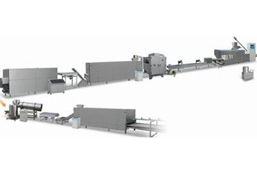 corn puff snack extruder