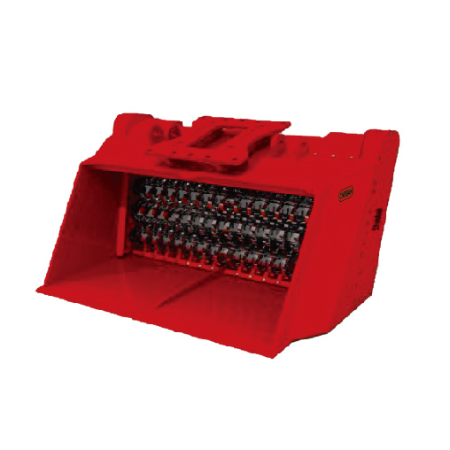 Multifunctional crushing screen
