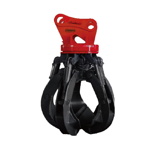 Orange peel grapple